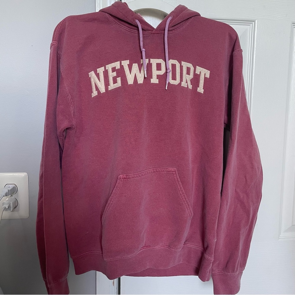 Newport Vintage Pink Hoodie